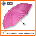 3 Folding One Dollar Umbrella with Silver Coating for Promotion Print Ads